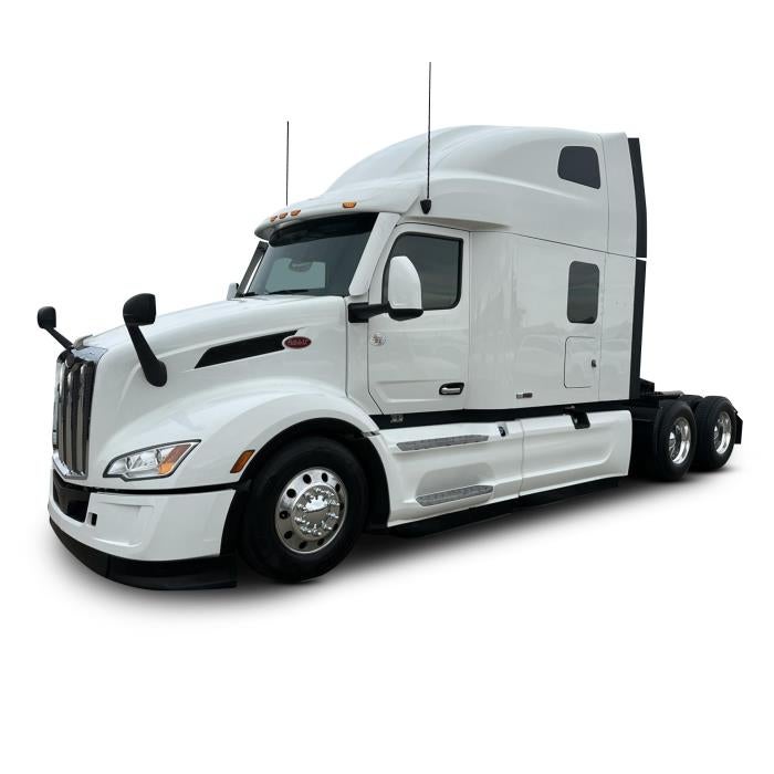 2024 Peterbilt 579 Base in White — front three-quarter view