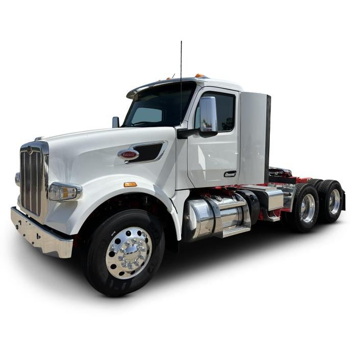 2023 Peterbilt 567 Base in White — front three-quarter view