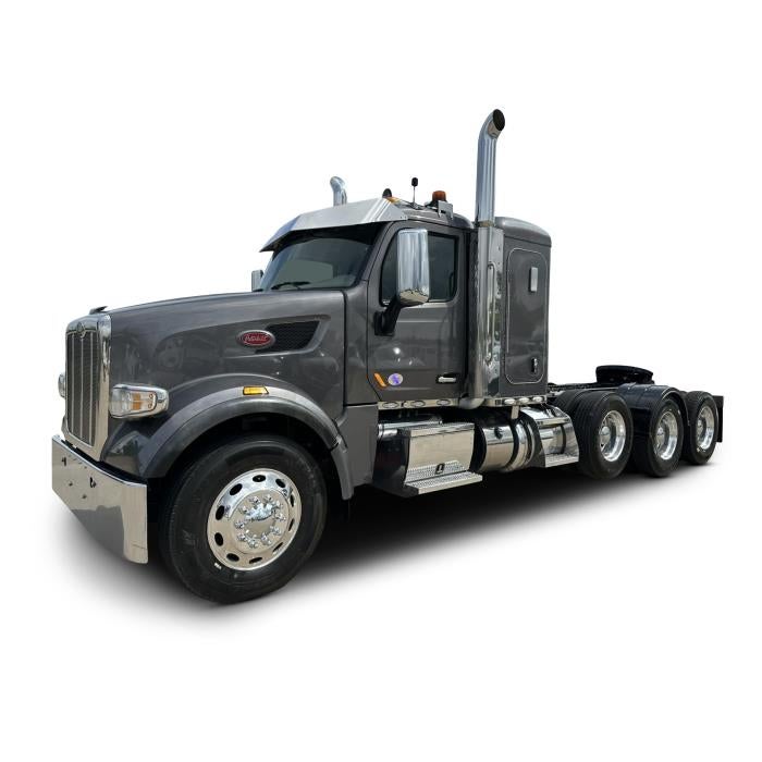 2021 Peterbilt 567 Base in Slate Gray — front three-quarter view