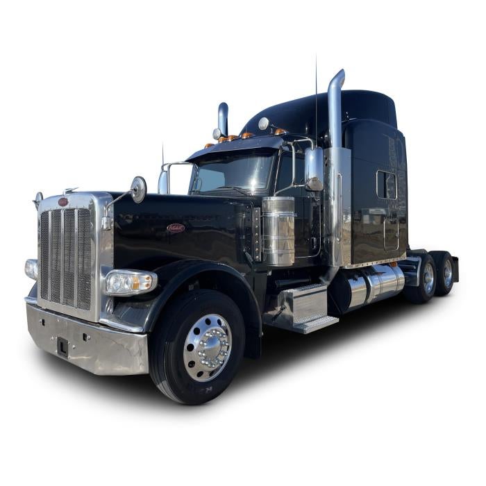 2022 Peterbilt 389 Base in Black — front three-quarter view